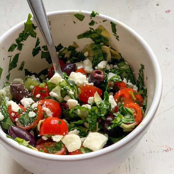 Crate & Barrel Cream Ceramic Bowl 5'in - Picture 3 of 8